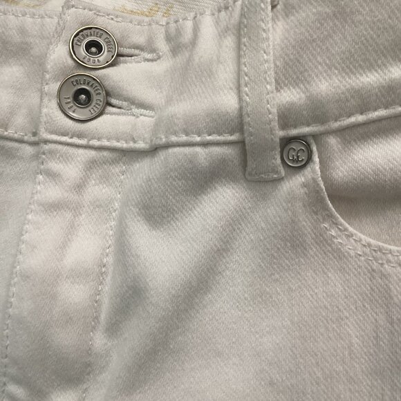 Coldwater Creek  Sz 4 (27x31) Classic Fit Straight Leg Jeans White 186B - Picture 7 of 11